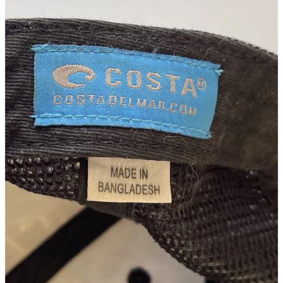 Costa Del Mar Camouflage Trucker Hat Cap Hunting Outdoor Camo Mesh Adjustable - Picture 2 of 7